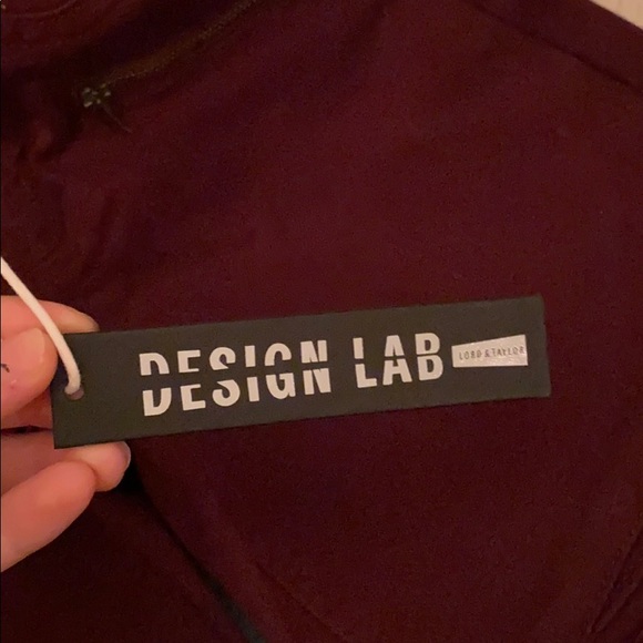 Design Lab Wine Color Jeggings - Picture 3 of 5